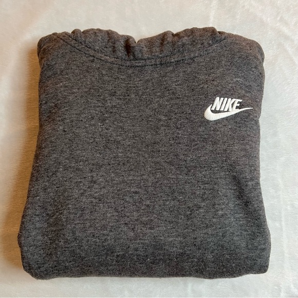 Nike Funnel-Neck Hoodie - Small, Gray - Picture 6 of 9